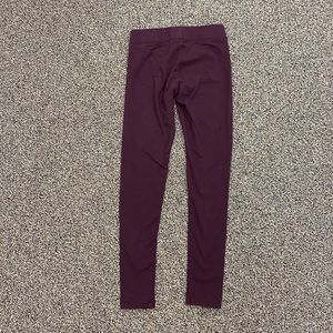 Maroon Aerie leggings